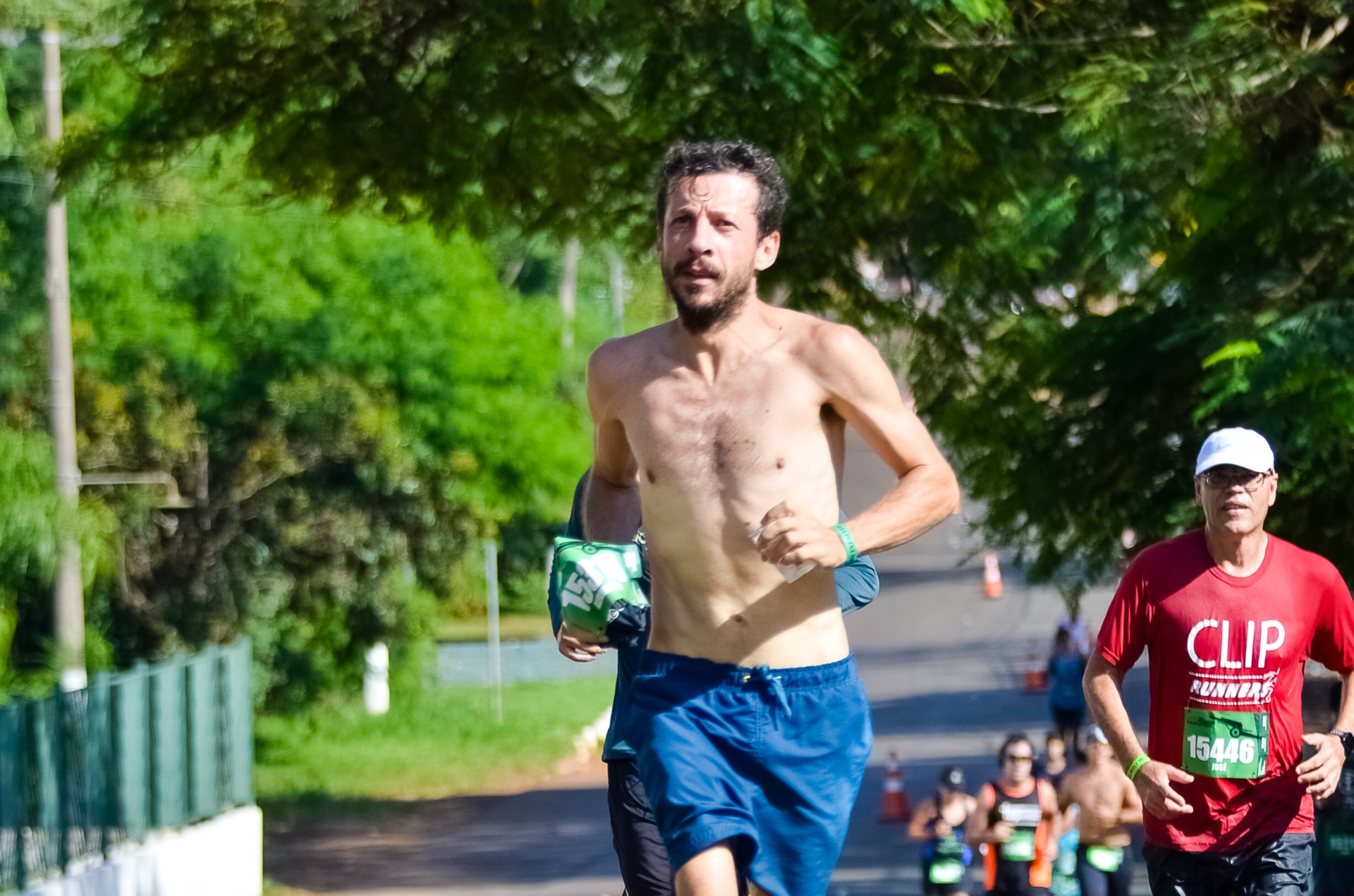 Corrida Forte Anhanguera - 15 km um sol para cada corredor